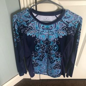 Athleta long sleeve athletic top..size Small